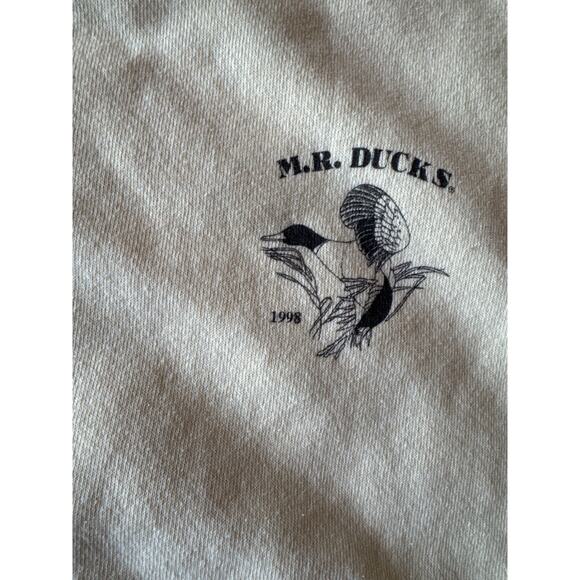 Vintage M.R. Ducks Ocean City Maryland USA Made Cream L Crewneck Sweatshirt - Picture 4 of 7